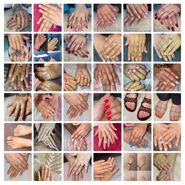 Manucure et pose de capsules par Soussou Nails à Tunis